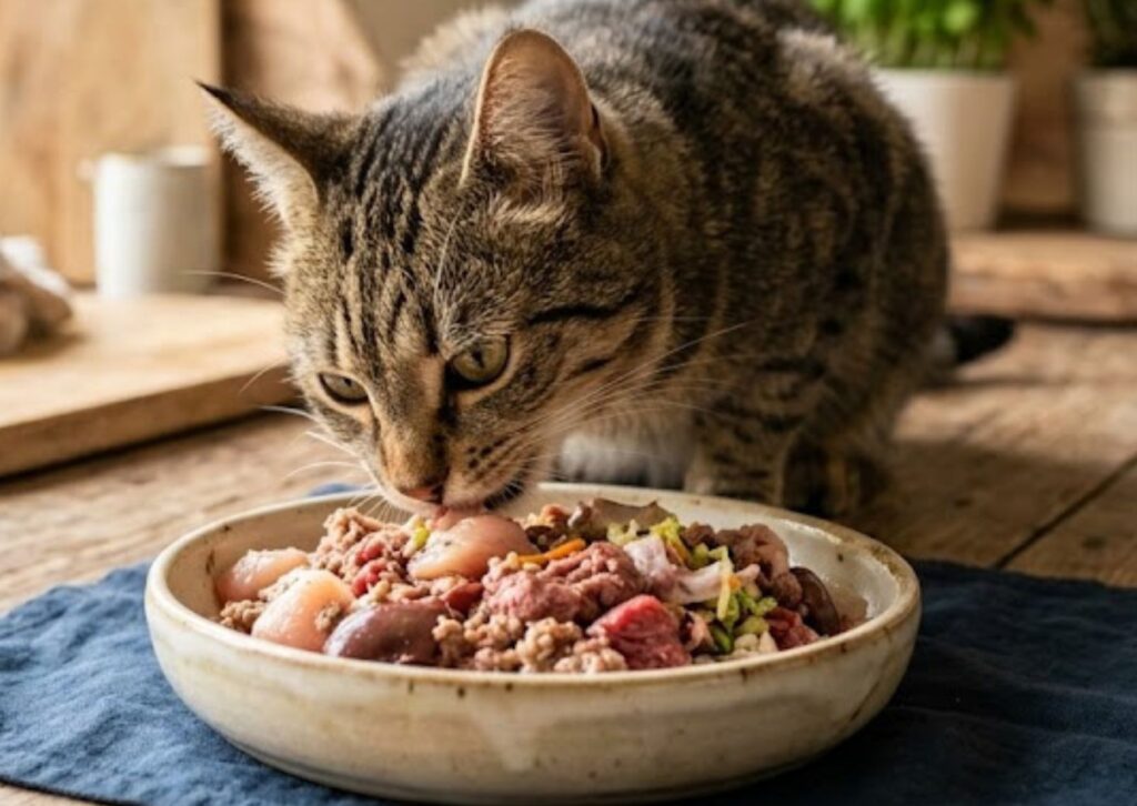 dieta Barf para gatos