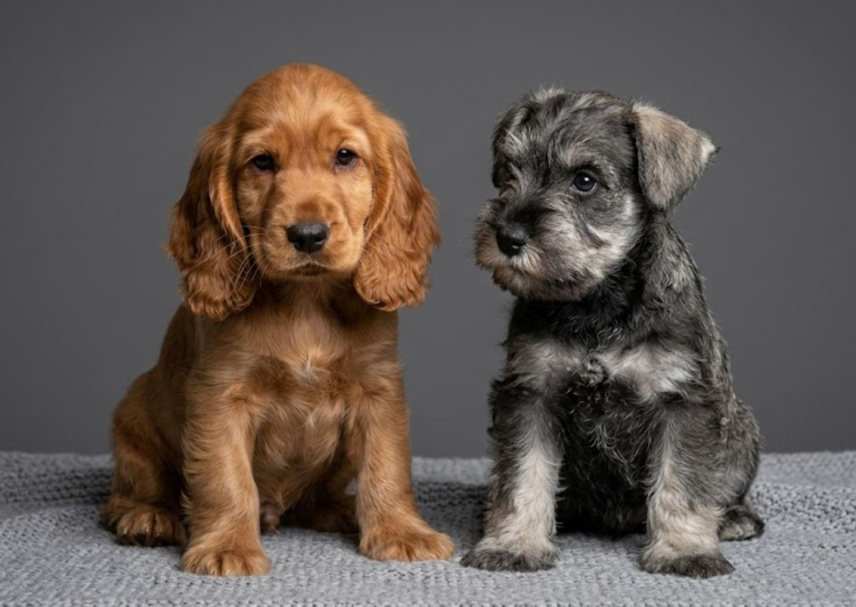 Cocker o Schnauzer, ¿cuál es la mejor raza?