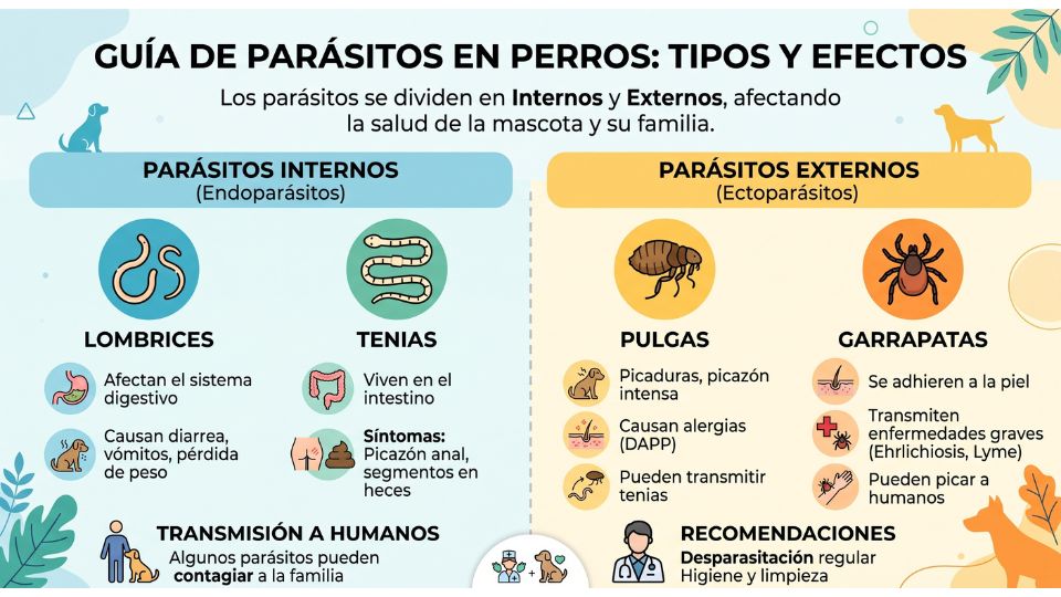 parásitos en perros
